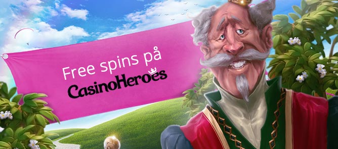 Free spins på Casino Heroes